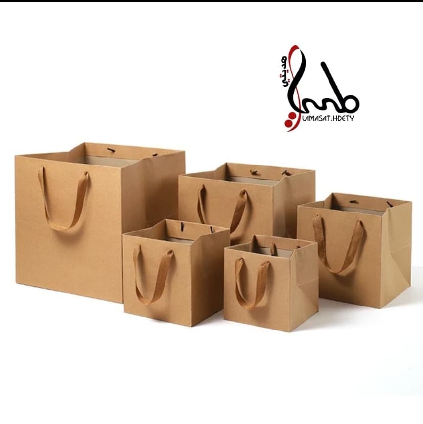 اكياس كرتونيه الوان